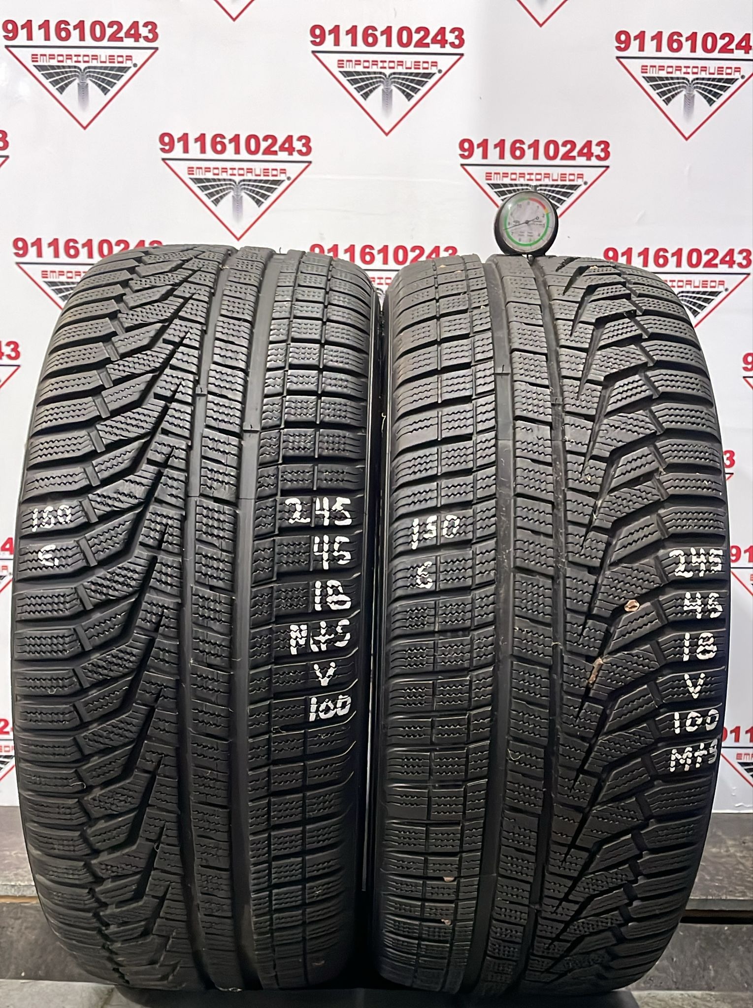 HANKOOK WINTERICEP EVO USADO M+S 245/45 R18 100 V